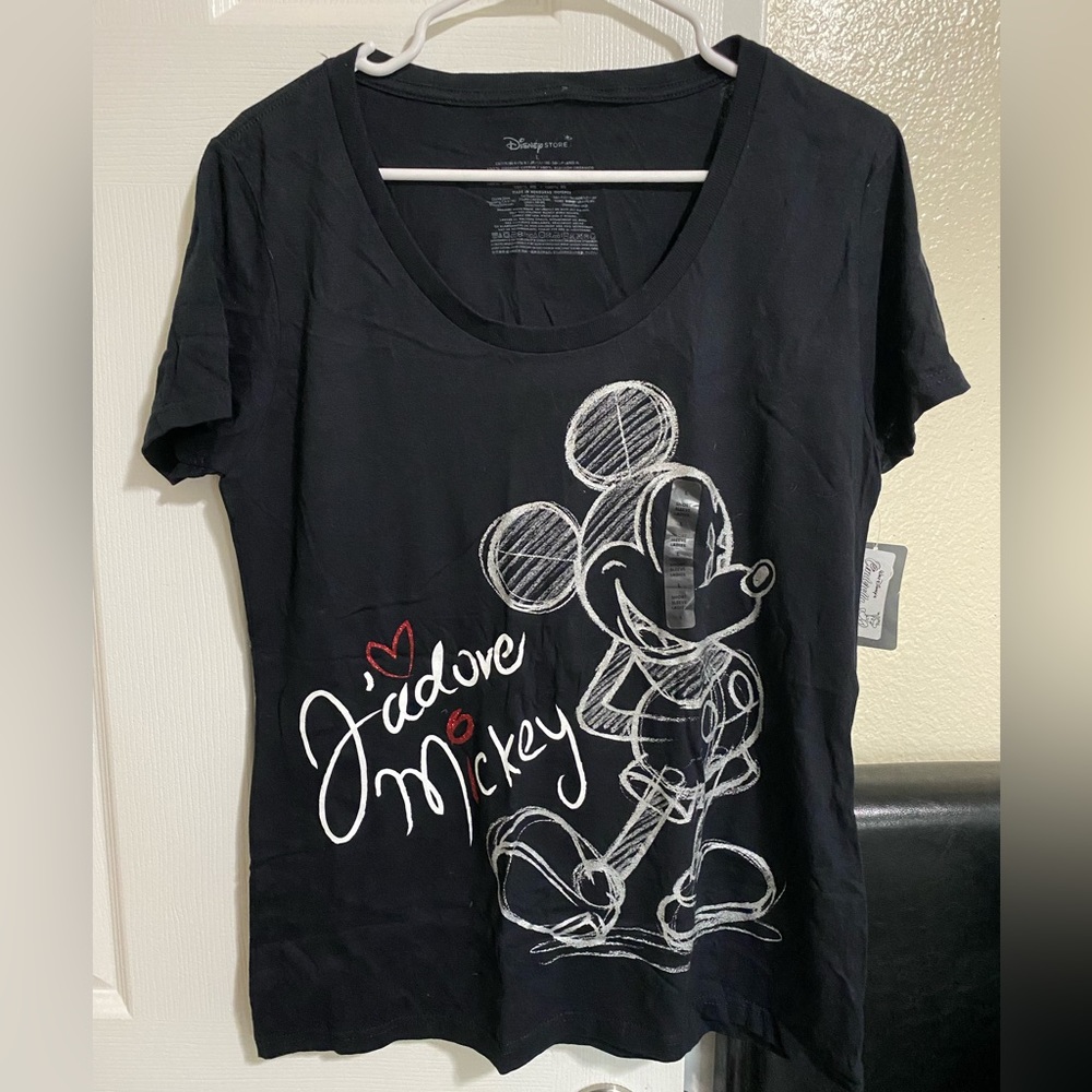 Disney Black Mickey T-Shirt